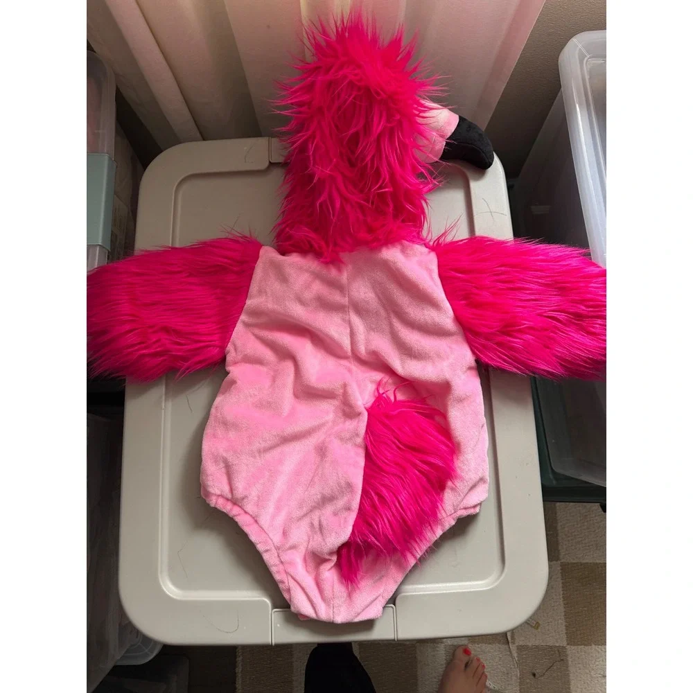 Pottery Barn Kids Baby Pink Flamingo Halloween Costume 6-12 Months